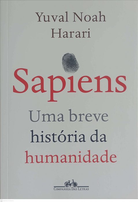 Livro Sapiens: Uma Breve História da Humanidade Autor Harari, Yuval Noah (2020) [seminovo]