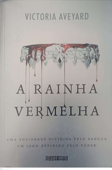 Livro a Rainha Vermelha 1 Autor Aveyard, Victoria (2021) [seminovo]