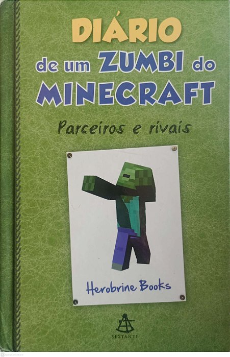 Livro Parceiros e Rivais - Minecraft Zumbi Autor Books, Herobrine (2015) [usado]