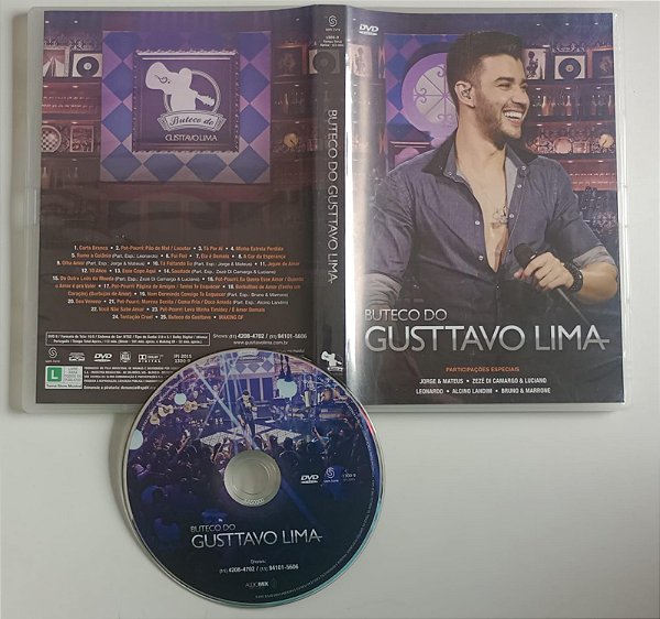 Dvd Buteco do Gusttavo Lima Editora [usado]
