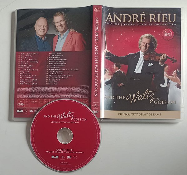Dvd André Rieu And The Waltz Goes On Editora [seminovo]