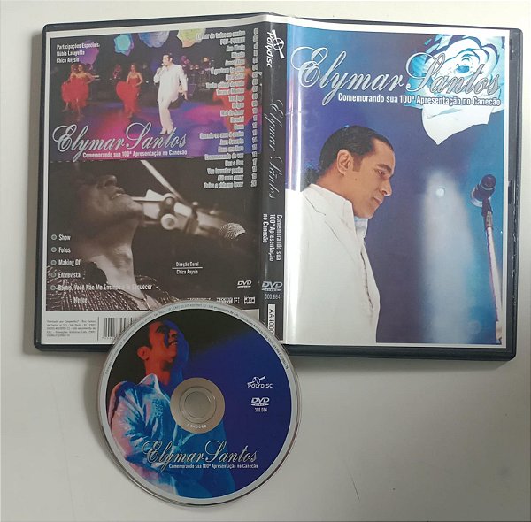 Dvd Elymar Santos - 100ª Apresentação Editora [seminovo]