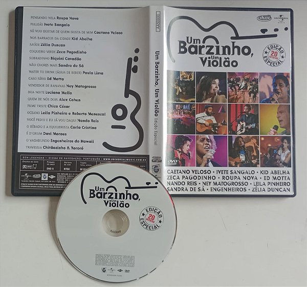 Dvd um Barzinho, um Violão - Edição Especial Editora [seminovo]