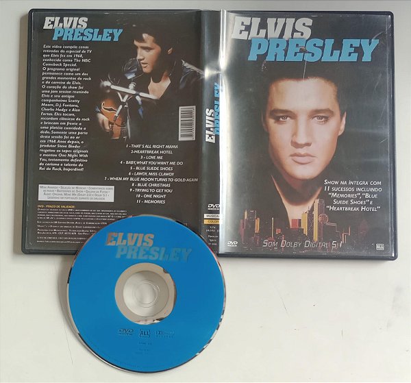 Dvd Elvis Presley - ao Vivo 1968 Editora [usado]