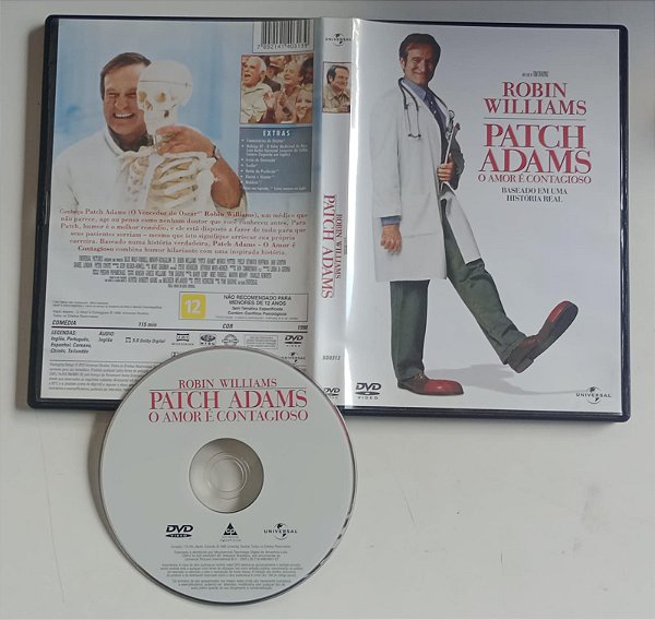 Dvd Patch Adams Editora [seminovo]