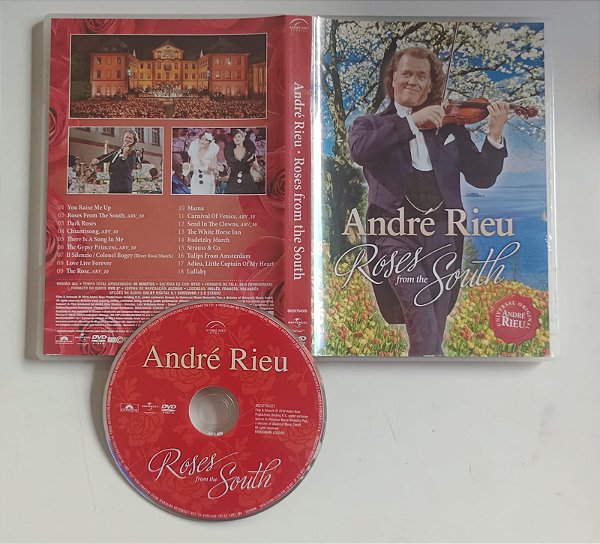 Dvd André Rieu - Roses From The South Editora [seminovo]