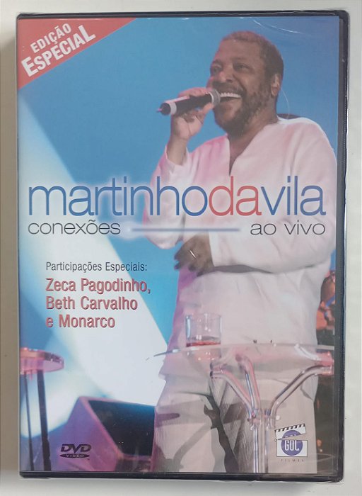 Dvd Martinho da Vila - ao Vivo Editora [novo]