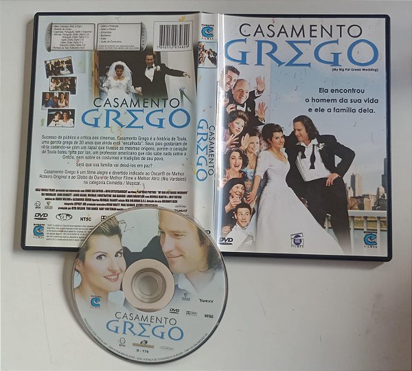 Dvd Casamento Grego Editora [seminovo]