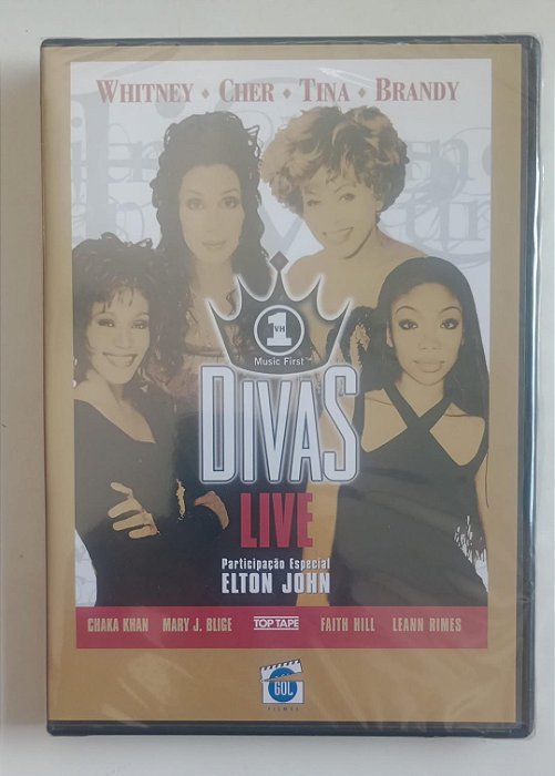 Dvd Vh-1 Divas Live (com Elton John) Editora [novo]