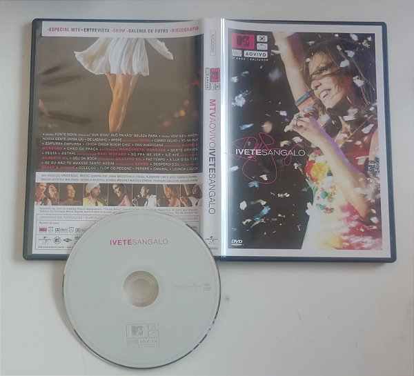 Dvd Ivete Sangalo - Mtv ao Vivo Editora [usado]