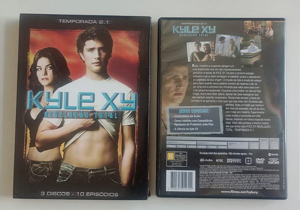 Dvd Kyle Xy - Temporada 2.1 Editora [seminovo]