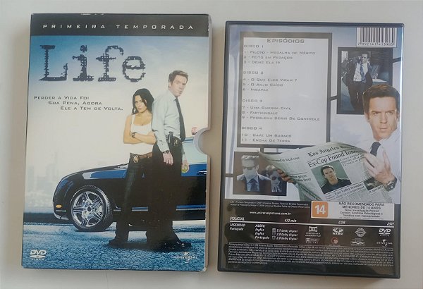 Dvd Life - Primeira Temporada Editora [seminovo]