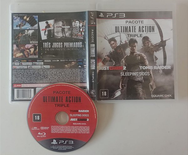 Dvd [ps3] 3 Jogos Ultimate Action Triple Editora [usado]