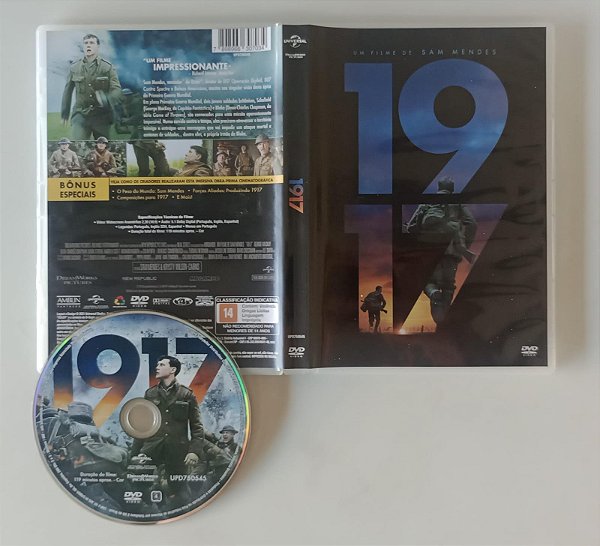 Dvd 1917 Editora Sam Mendes [seminovo]