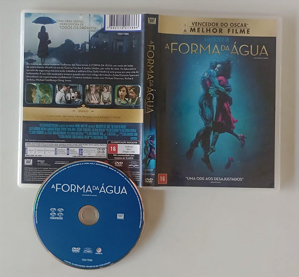 Dvd a Forma da Água Editora Guillermo Del Toro [seminovo]
