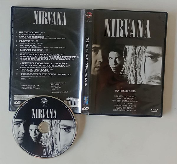 Dvd Nirvana - Talk To Me 1989-1993 Editora [seminovo]