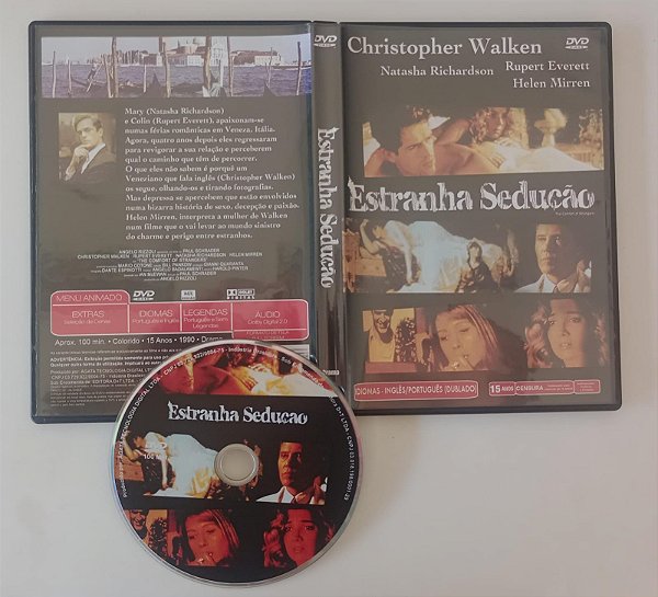 Dvd Estranha Sedução Editora [usado]
