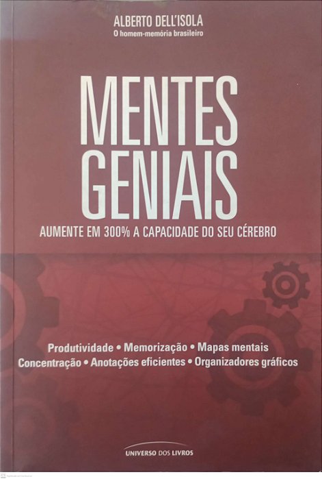 Livro Mentes Geniais Autor Dell''isola, Alberto (2013) [usado]