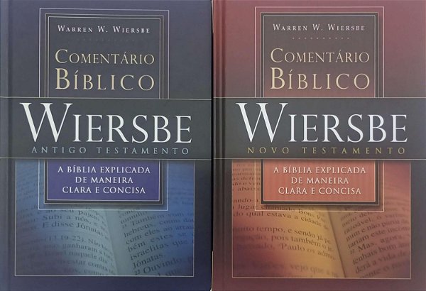 Livro Comentário Bíblico Antigo e Novo Testamento Autor Wiersbe, Warren W. (2020) [seminovo]