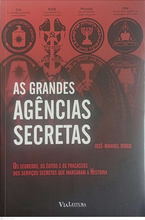 Livro as Grandes Agências Secreta Autor Diogo, José-manuel (2013) [usado]