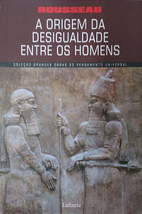 Livro a Origem da Desigualdade entre os Homens Autor Russeau, Jean-jacques (2017) [seminovo]