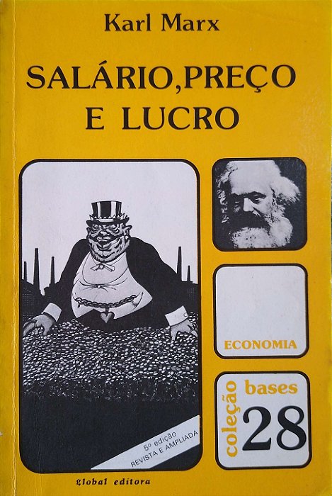 Livro Salário, Preço e Lucro Autor Marx, Karl (1987) [seminovo]