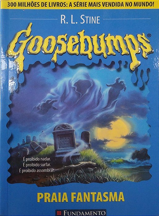 Livro Goosebumps: Praia Fantasma Autor Stine, R. L. (2006) [seminovo]
