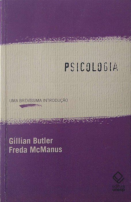 Livro Psicologia: Uma Breve Introdução Autor Butler, Gillian e Mcmanus (2023) [seminovo]