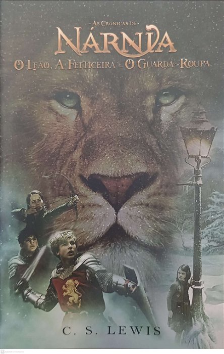 Livro o Leão, a Feiticeira e o Guarda-roupa (capa do Filme) - as Crônicas de Nárnia 2 Autor Lewis, C.s. (2014) [seminovo]