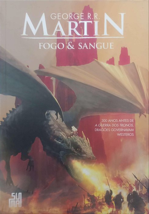 Livro Fogo e Sangue Autor Martin, George R.r. (2018) [seminovo]