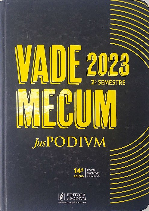 Livro Vade Mecum Juspodivm 2023 Autor Desconhecido (2023) [seminovo]