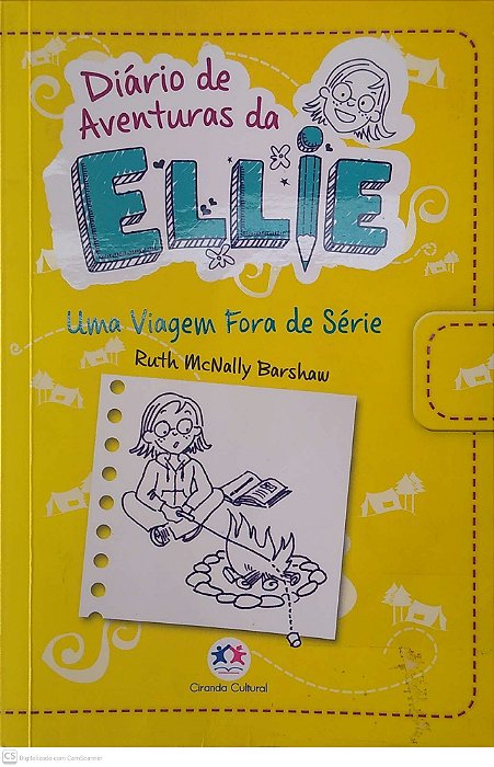 Livro Diários de Aventuras da Ellie: Uma Viagem Fora de Série Autor Barshaw, Ruth Mcnally (2014) [seminovo]