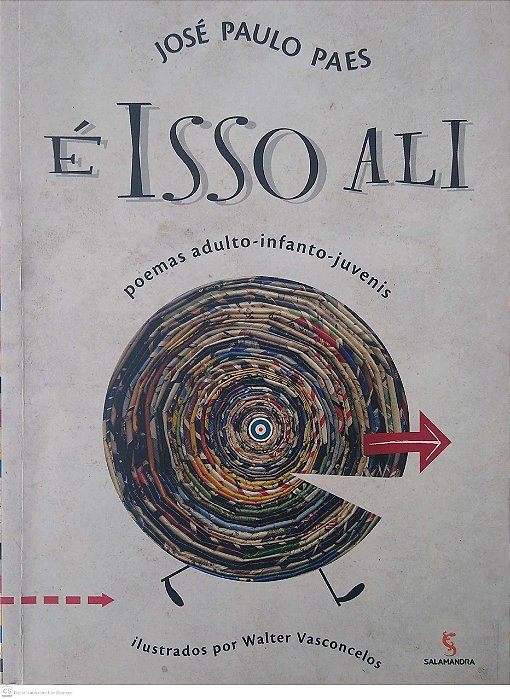 Livro é Isso Ali - Poemas Adulto-infanto-juvenis Autor Paes, Paulo José (2005) [seminovo]