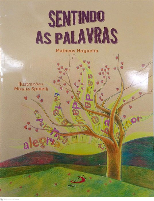 Livro Sentindo as Palavras Autor Nogueira, Matheus (2017) [seminovo]
