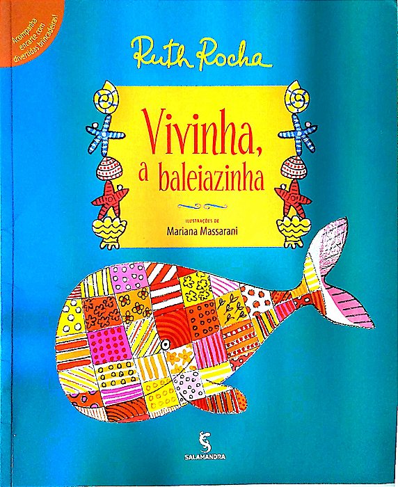 Livro Vivinha, a Baleiazinha Autor Rocha, Ruth (2015) [usado]