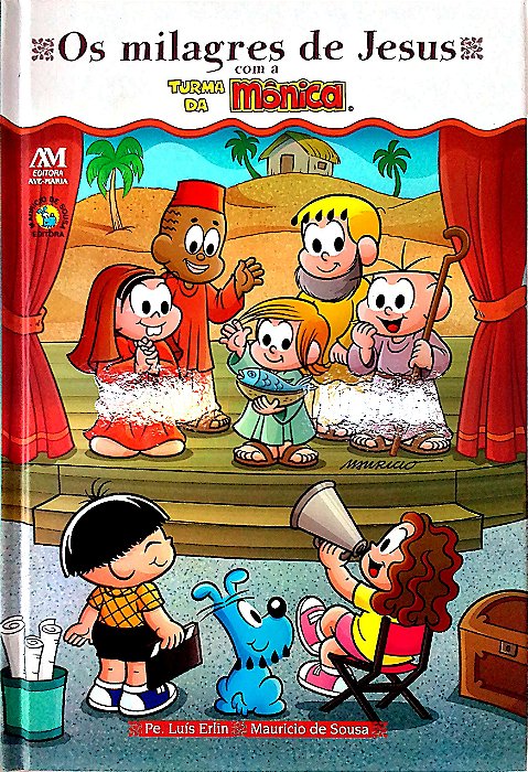 Livro os Milagres de Jesus com a Turma da Mônica Autor Sousa, Mauricio de (2023) [seminovo]