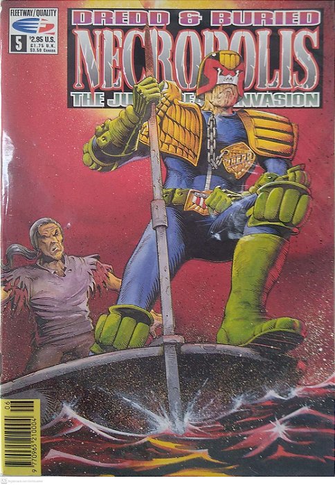 Gibi Dredd & Buried Necropolis #5 - The Judge Of The Death Invasion Autor Vários [novo]