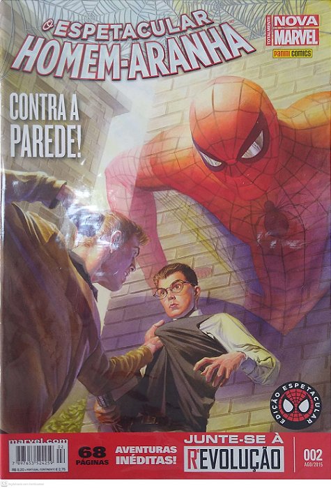 Gibi o Espetacular Homem-aranha #2 - contra a Parede! Autor Vários (2015) [novo]