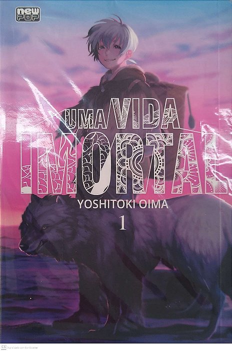 Gibi Uma Vida Imortal #1 Autor Yoshitoki, Oima [seminovo]