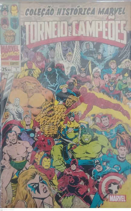 Gibi Torneio de Campões #1 - Coleção Histórica Marvel Autor (2017) [seminovo]