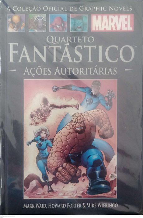 Gibi Quarteto Fantástico: Ações Autoritárias - Coleção Salvat Autor [seminovo]