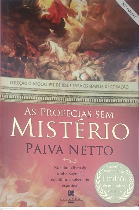 Livro as Profecias sem Mistério Autor Netto, Paiva (1998) [usado]