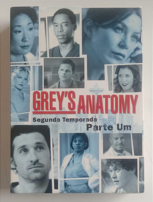 Dvd Grey''s Anatomy 2ª Temporada Pt. 1 Editora [usado]