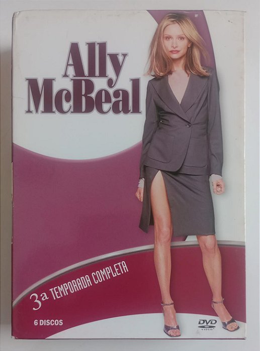 Dvd Ally Mcbeal - 3ª Temporada Editora [usado]