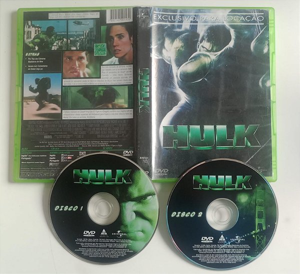 Dvd Hulk (filme de 2003) Editora [usado]