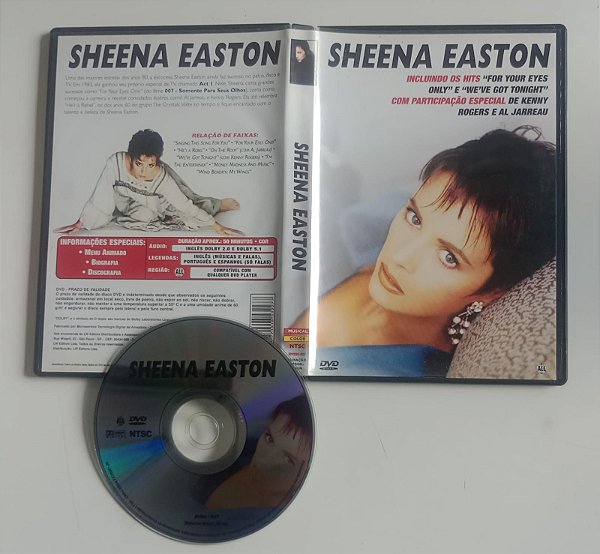 Dvd Sheena Easton - as Melhores Editora [usado]