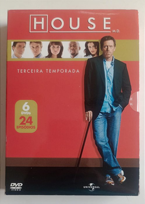 Dvd House - 3ª Temporada Editora [usado]