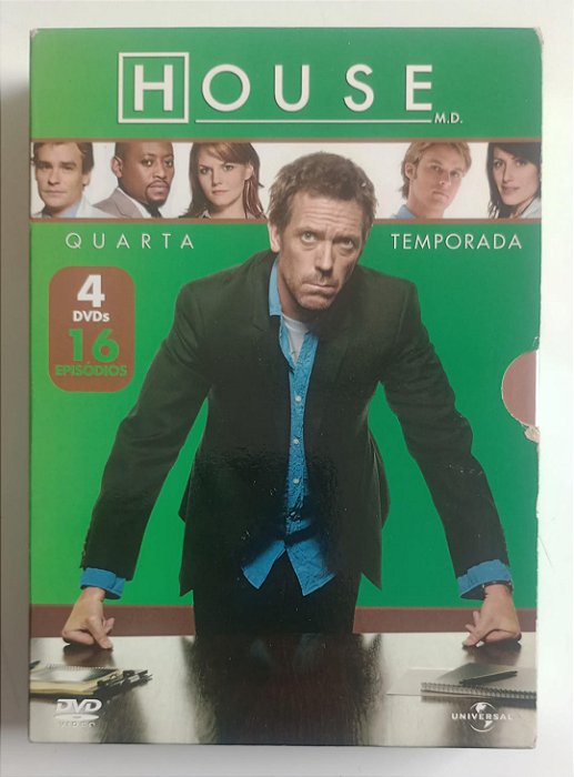 Dvd House - 4ª Temporada Editora [usado]