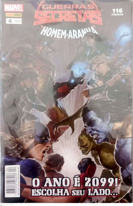 Gibi Guerras Secretas: Homem Aranha Autor (2016) [usado]
