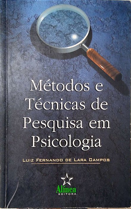 Livro .métodos e Técnicas de Pesquisa em Psicologia Autor Campos, Luiz Fernando de Lara (2001) [usado]